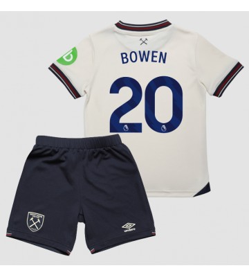 West Ham United Jarrod Bowen #20 Udebanetrøje Børn 2025-26 Kortærmet (+ Korte bukser)